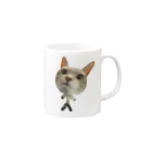 自粛のうちの猫かわいい Mug :right side of the handle