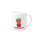 tottyberry’shopの【tottyberry（トッティベリー）】 Mug :right side of the handle