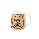 プリンセサトックのゴリラ笑美 Mug :right side of the handle