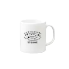 BAKA DE YOKATTAのSTERNE COFFEE LABORATORY ”LOGO“ マグカップの取っ手の右面