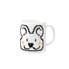 DayaKayaのにっこりくまくん Mug :right side of the handle