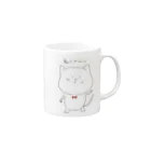 ステボシ みっちょん。のねこさん Mug :right side of the handle