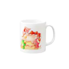 ぱん粉の畑のでざーとあにまるず Mug :right side of the handle