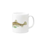 川鮫工房のヤマトシマドジョウ Mug :right side of the handle