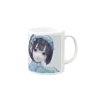 らくらのさぶかるちゃん Mug :right side of the handle