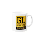 ギークラボ長野のGEEKLAB.NAGANO(スタンダード) Mug :right side of the handle