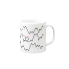with_puyoの不整脈の原因 Mug :right side of the handle