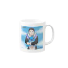 死神のりゅうくんの死神のりゅうくんグッズ販売中 Mug :right side of the handle