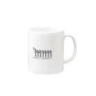 axioProductsのISHIZUEロゴマグカップ2022 Mug :right side of the handle