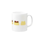 まりにゃんずのぷりにゃんの進化 Mug :right side of the handle