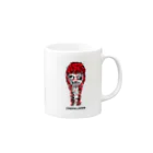 JIUKOのLONPARI 8BITS 「YUUUUKO」 Mug :right side of the handle