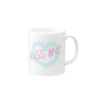 【ホラー専門店】ジルショップのKiss Me  キスミー Mug :right side of the handle