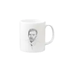 眠(min)のゴッホ Mug :right side of the handle