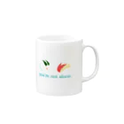 ないから　〜If None〜のYou're not alone Mug :right side of the handle