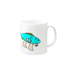 懐中なつみの手と足がついたサカナ Mug :right side of the handle