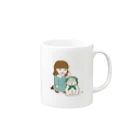 N's Creationのみっちゃんともちのすけ PART3 Mug :right side of the handle