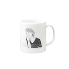 セルフィッシュな暮らしのけいこのセルフィッシュライフ Mug :right side of the handle