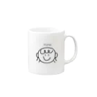 It'sme.のGirl  Mug :right side of the handle