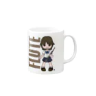 STUDIO39sのブラスシリーズ#01　フルート Mug :right side of the handle