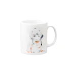 ゆののタバコ女の子 Mug :right side of the handle