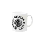 Wappen Human UnityのPunks  Wappen Human 02 :Cyborg Edition Mug :right side of the handle