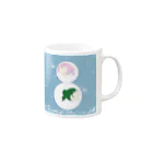 めこのみせのめこしゃけ  ゆきんこver. Mug :right side of the handle