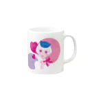 蛯原あきらのねこ耳お帽子 Mug :right side of the handle