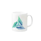 kuna-pのロゴ Mug :right side of the handle