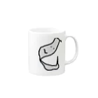 ゑゑゑのこんぶくん Mug :right side of the handle