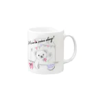 えすとものGirly Bear Mug :right side of the handle