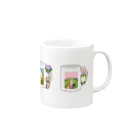 Happy Fluffy* ： 桜香*の四季マグ：マグカップ Mug :right side of the handle