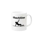 SLACKLINE HUB(スラックライン ハブ)のスラックライン(ガンビット) Mug :right side of the handle