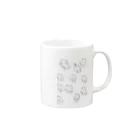 アッキーナのkoニャコ達 Mug :right side of the handle