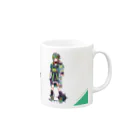 Transmit_Streamersの【公式】Transmit Streamers 鳴竹なるの マグカップ Mug :right side of the handle