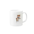 mr_LUCKYの2足立ちわんこ Mug :right side of the handle