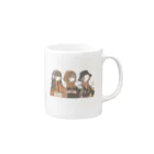 めじろのおみせのCAP GIRLS Mug :right side of the handle