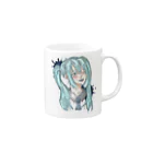 OriOri_Artのmiku_oriori Mug :right side of the handle