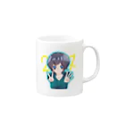 西西太館の西西太オリジナルイラストマグカップ Mug :right side of the handle