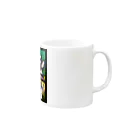 チームアルマダ・ブロードキャストエンターテイメントofficialShopのチームアルマダ・G4ゆるキャラ Mug :right side of the handle