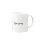 Pochette-Onlineのワンマンライブ〜Thanksgiving〜マグカップ Mug :right side of the handle