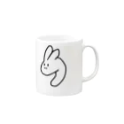 こなのうさぎのうのじ Mug :right side of the handle