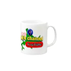 KEN channelのKEN channel グッズ Mug :right side of the handle