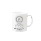 投資株クラTシャツSUZURI店のRIKAKU JUSTICE2022（マグカップ）（投資・株クラのデザイン） Mug :right side of the handle