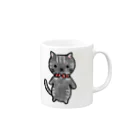 neko_no_kuniのモブにゃん名前はまだない Mug :right side of the handle