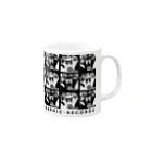 GRAPHIC × RECORDSのTalk about YOU!　マグカップ Mug :right side of the handle