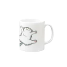 mmmmega1のねこのひらき Mug :right side of the handle