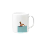 MOKU honoluluのThinking about you Mug :right side of the handle