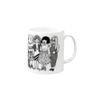 田房永子SHOPの女たちグッズ Mug :right side of the handle