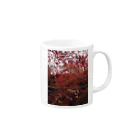 935maronの秋・日本の紅葉・紅葉・もみじ(fall/autumn in Japan) Mug :right side of the handle