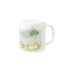 まるるんのまるカップ Mug :right side of the handle